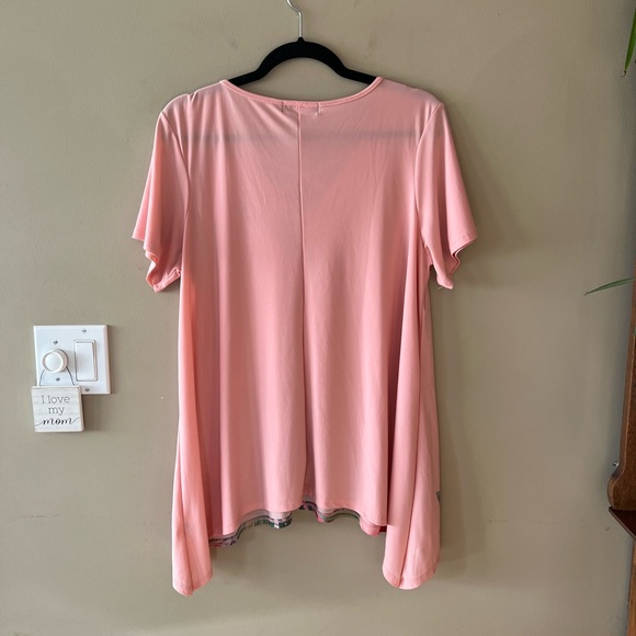 FREE w/Purchase - ECLA Light Pink Tropical Floral Print Top *see description - Picture 9 of 11